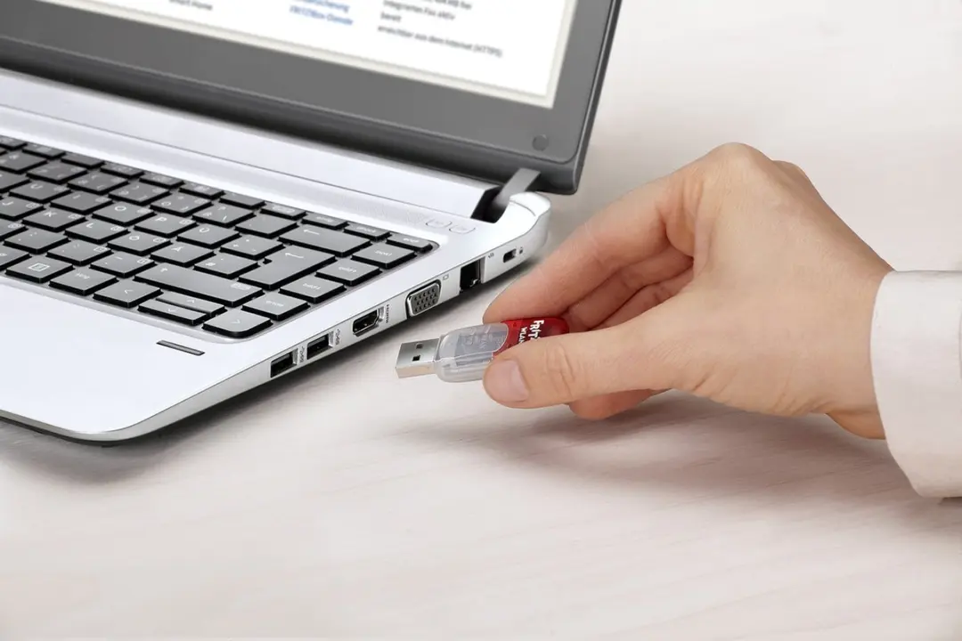 FRITZ! WLAN Stick AC 430 - USB WiFi-adapter - Rood/Wit