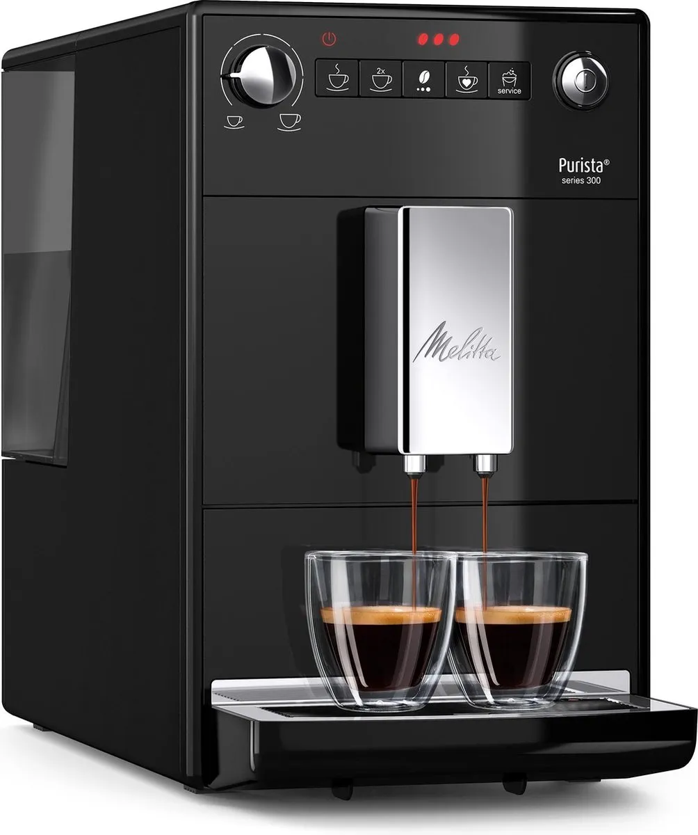 Melitta Purista F230-102 Volautomatische Espressomachine - Zwart