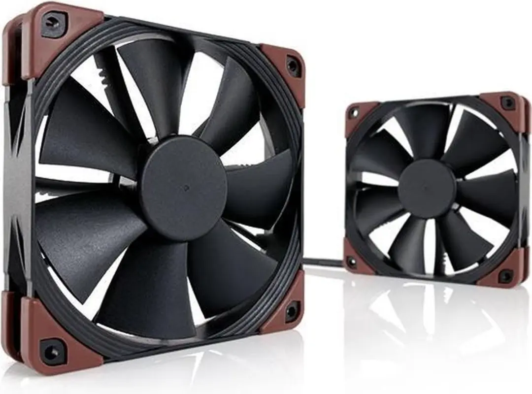 Noctua NF-F12 PPC 2000 IP67 Ventilator 12cm - Zwart/Bruin