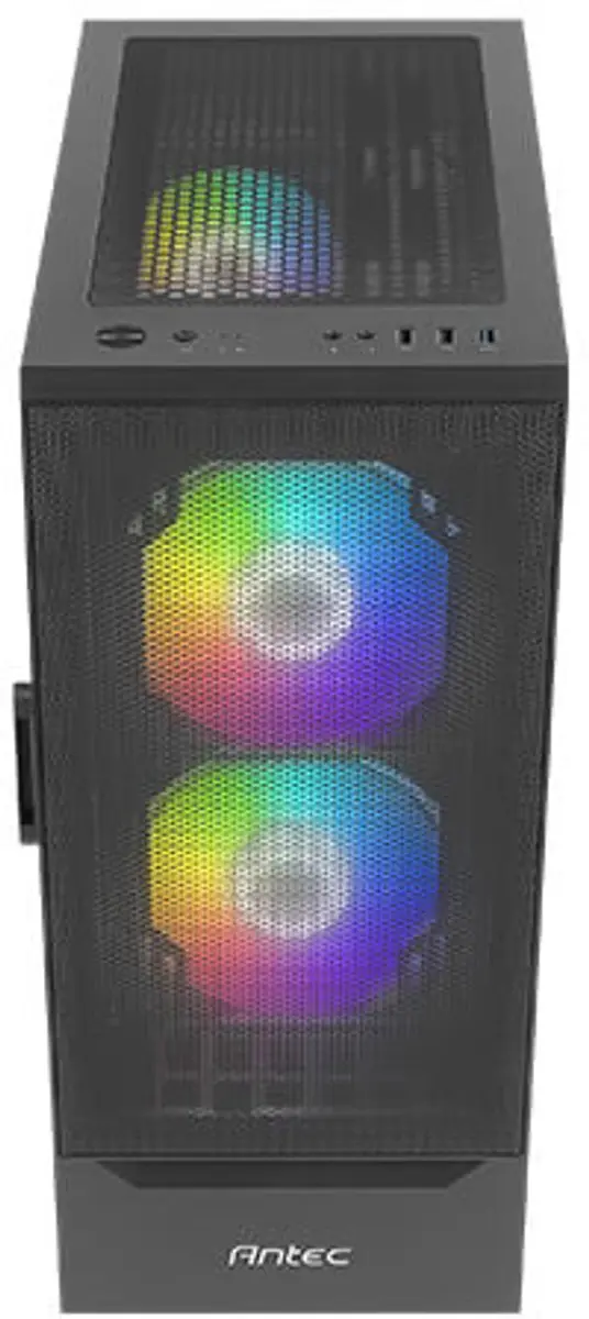 Antec 9734087000 ATX Semi-tower Behuizing - 3x 2.5" / 2x 3.5" - Zwart/Grijs