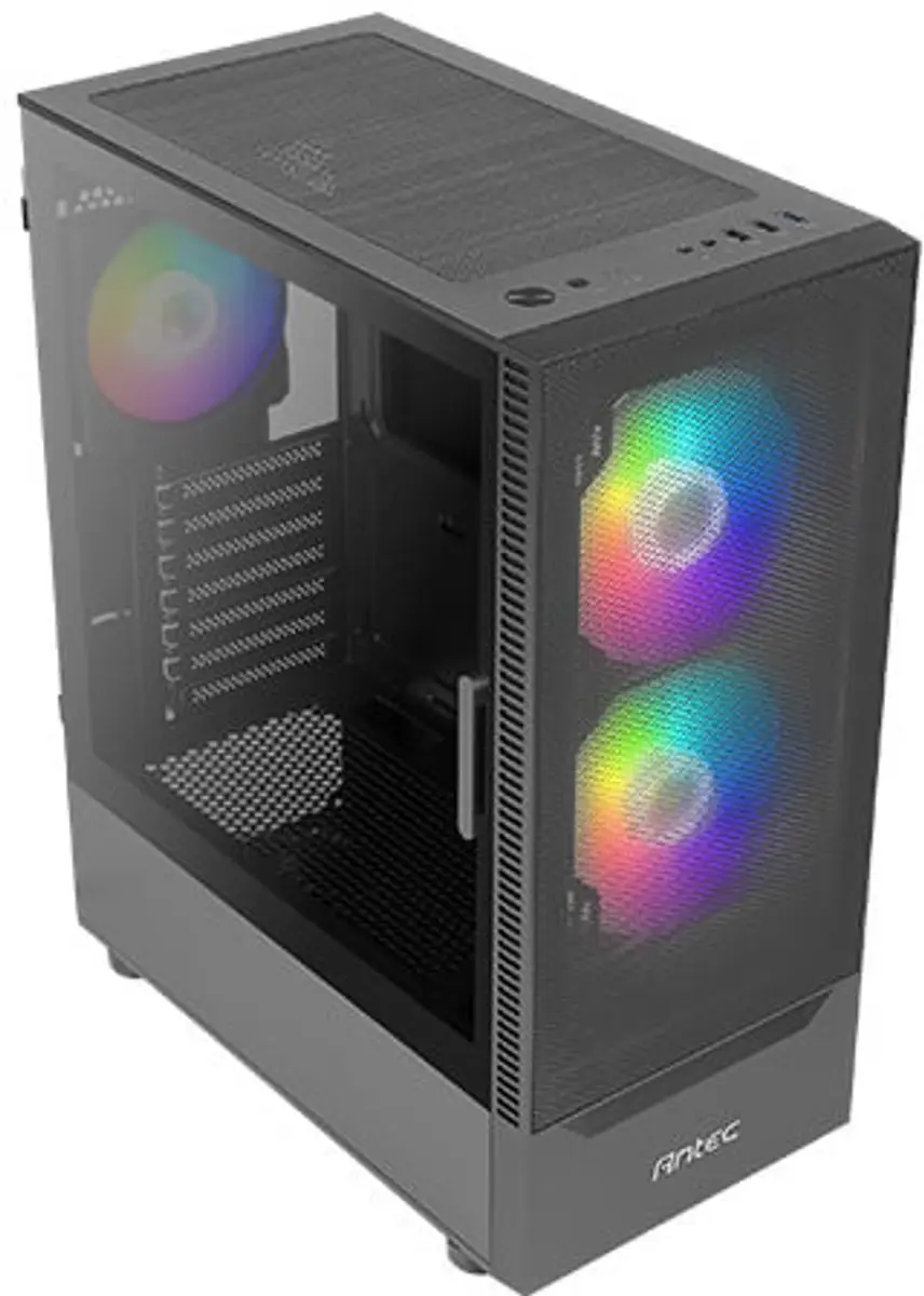 Antec 9734087000 ATX Semi-tower Behuizing - 3x 2.5" / 2x 3.5" - Zwart/Grijs