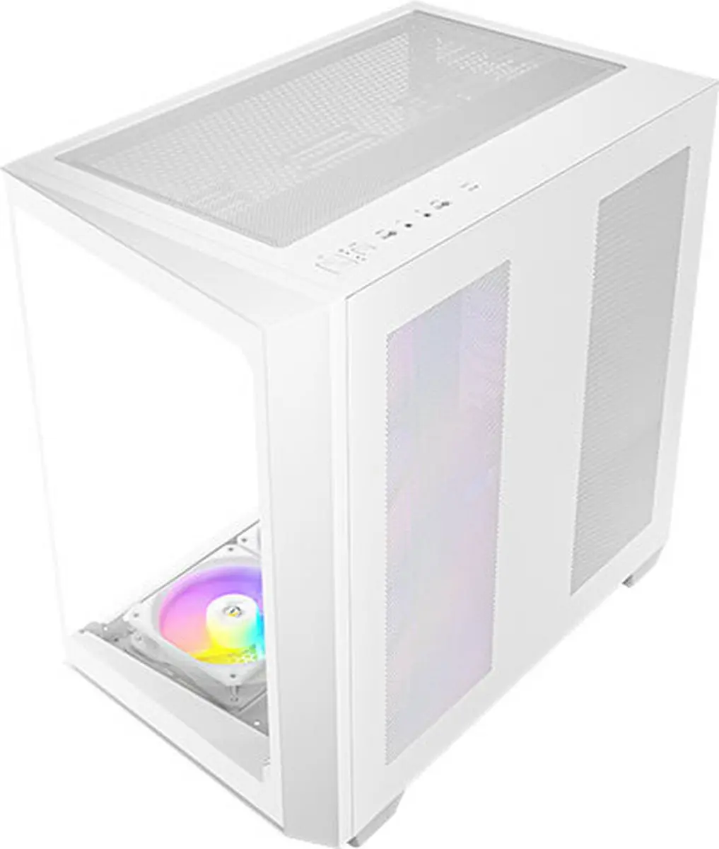 Antec Constellation C5 Wit - ATX/ITX/mATX - 2x USB-A 1x USB-C