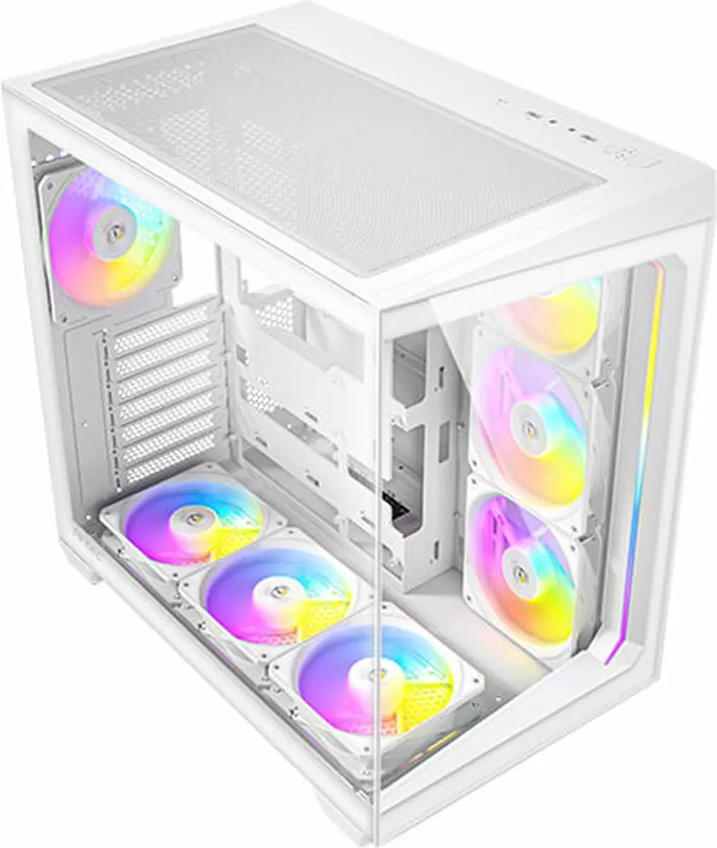 Antec Constellation C5 Wit - ATX/ITX/mATX - 2x USB-A 1x USB-C
