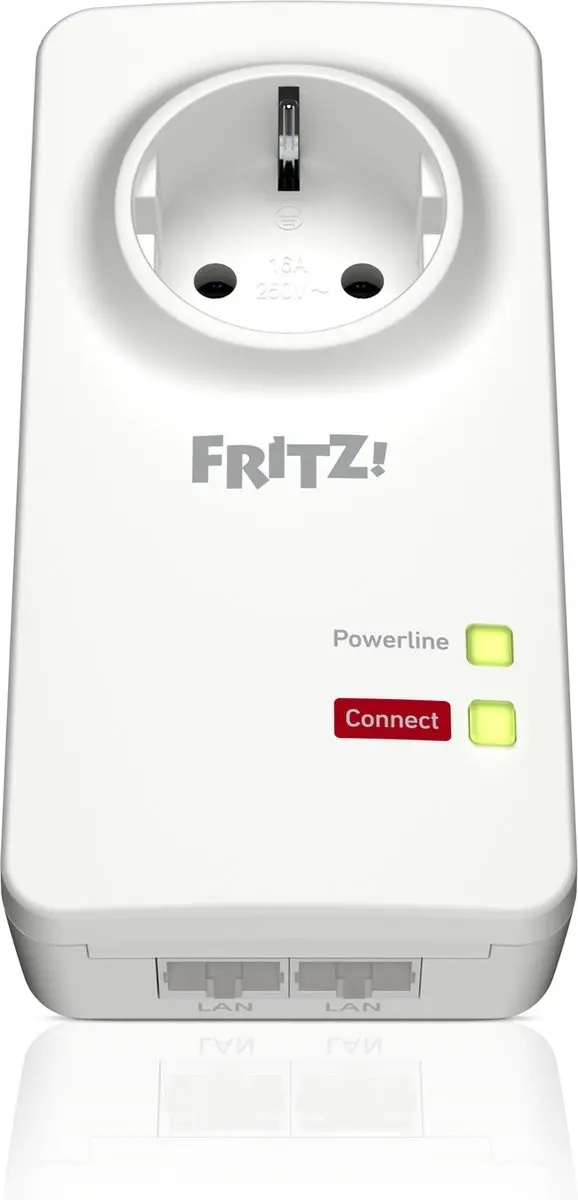 FRITZ! Powerline 1220E Set - 2x Ethernet - Wit