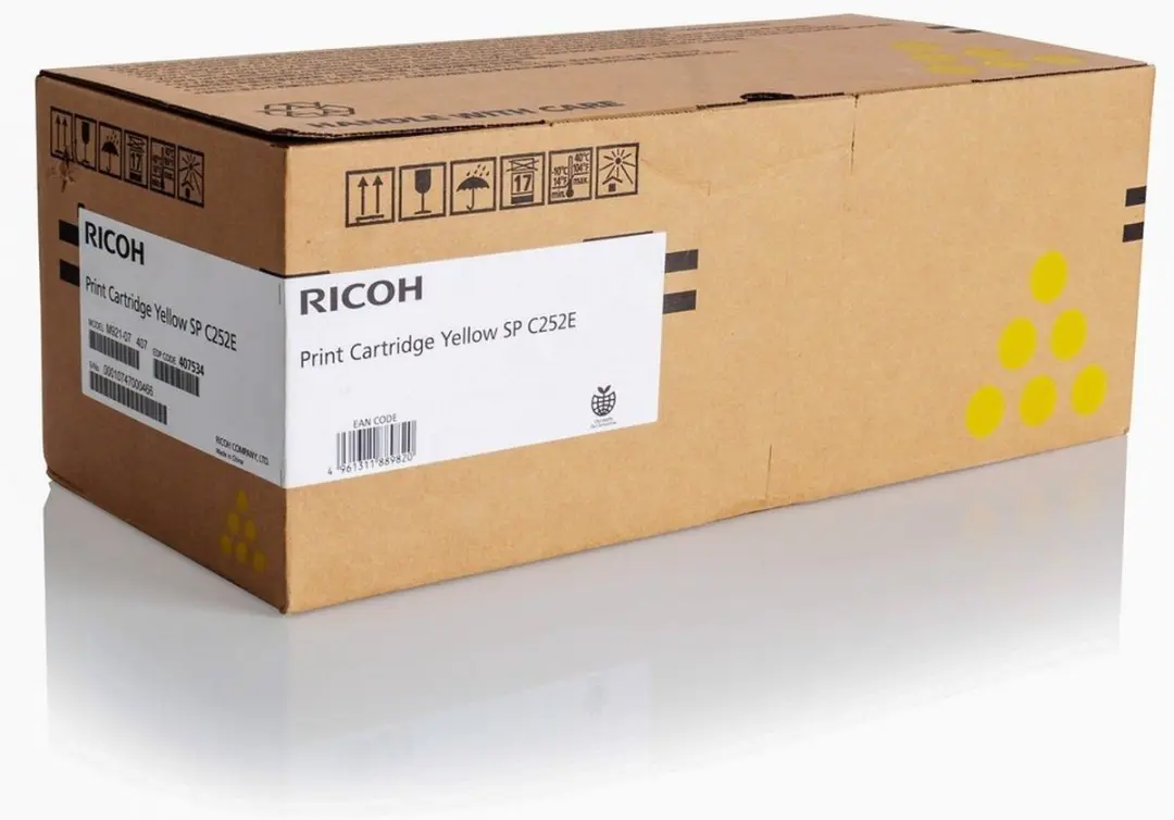 Ricoh 407534 Geel Tonercartridge