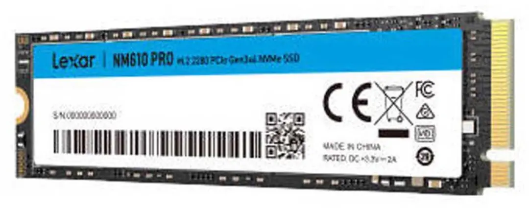 Lexar LNM610 PRO 2TB M.2 SSD - Gen3 x4