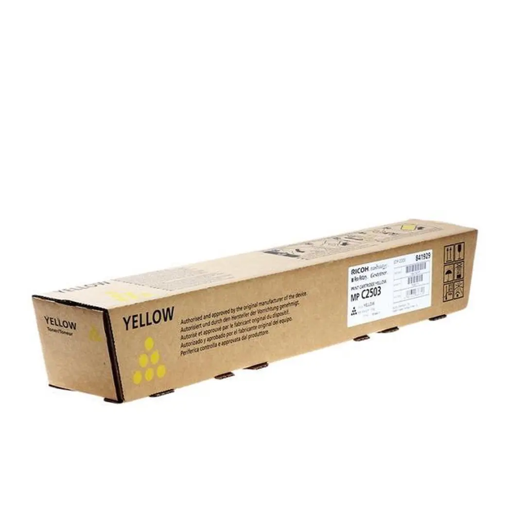 Ricoh 841926 Geel Tonercartridge - 9500 Pagina's