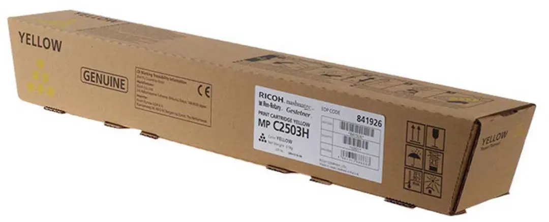 Ricoh 841926 Geel Tonercartridge - 9500 Pagina's