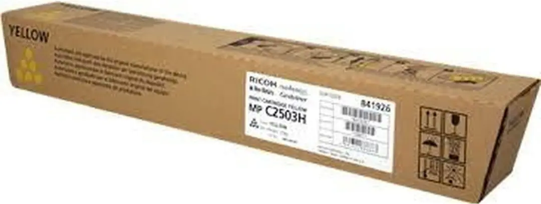 Ricoh 841926 Geel Tonercartridge - 9500 Pagina's