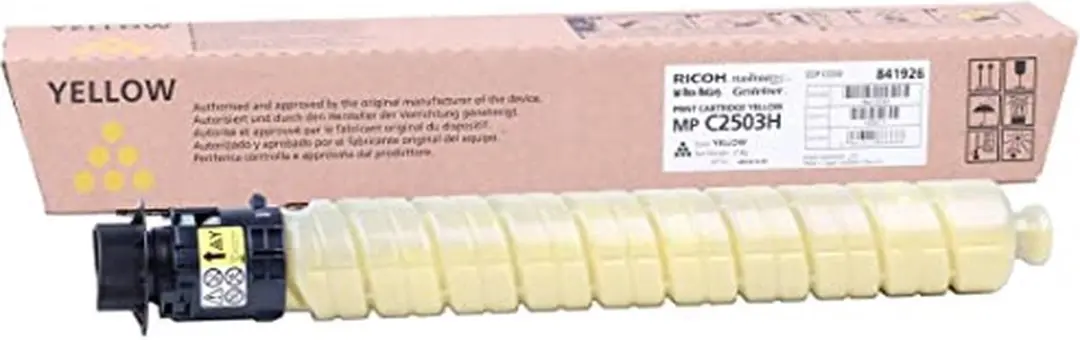 Ricoh 841926 Geel Tonercartridge - 9500 Pagina's