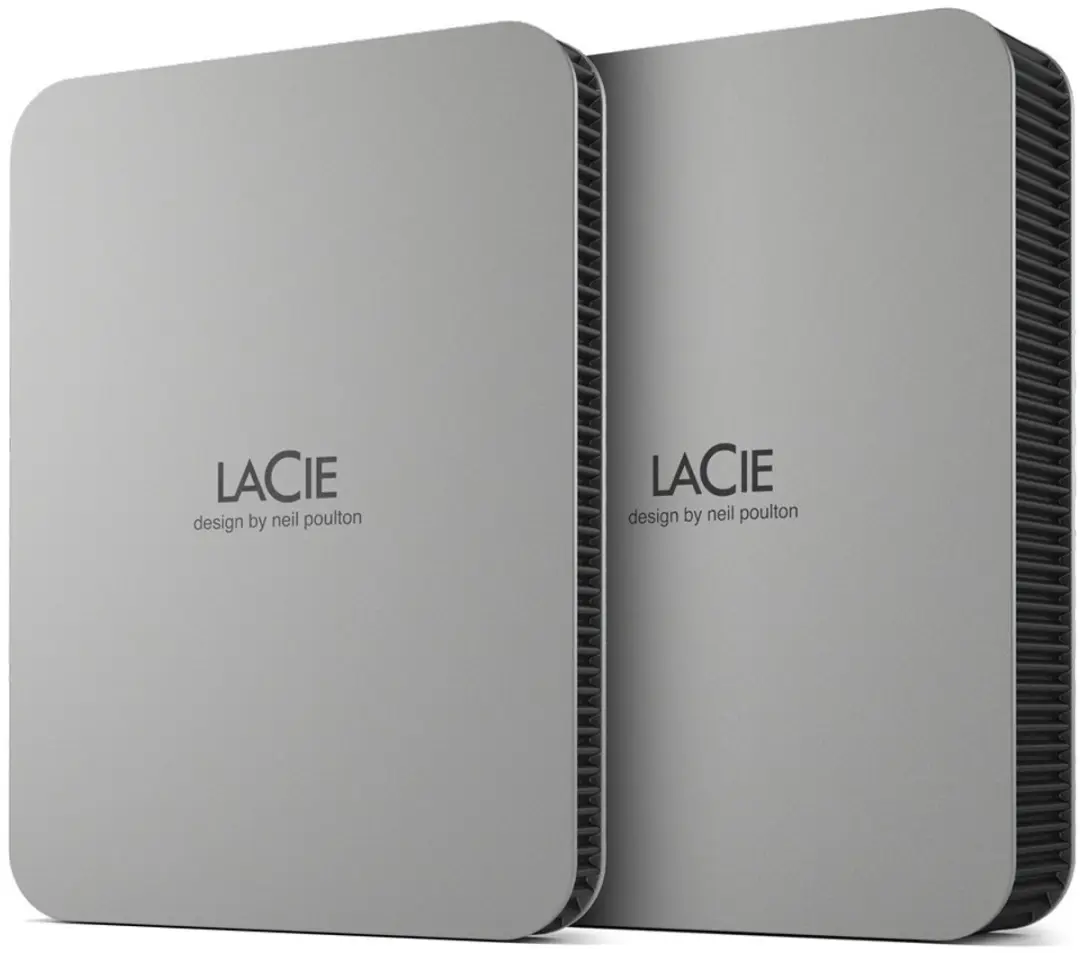 LaCie Mobile Drive STLP1000400 Externe Harde Schijf 1TB - Zilver - afbeelding 6 van 6