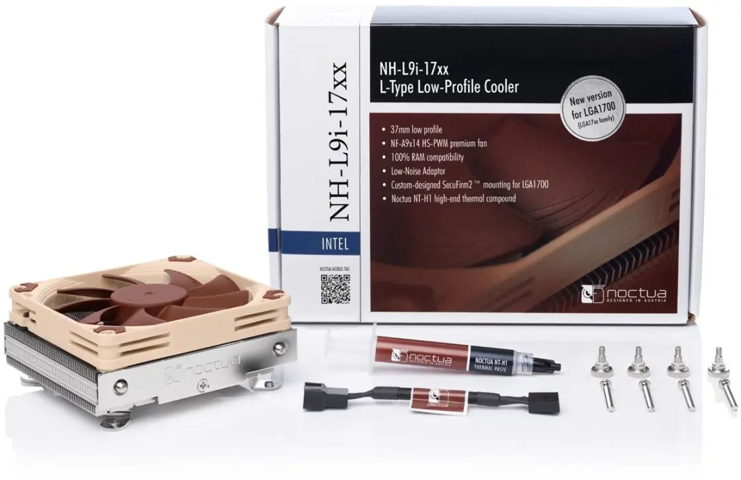 Noctua NH-L9i Box Ventilator 9.5cm - Brons