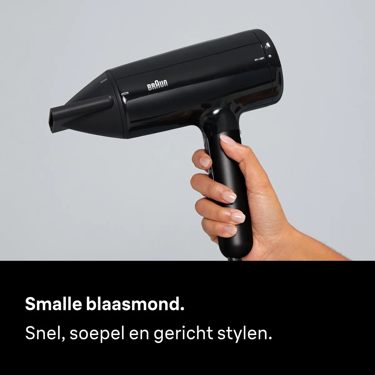 Braun HD4.1 BRHD410E Föhn - 2100W - Mat Zwart