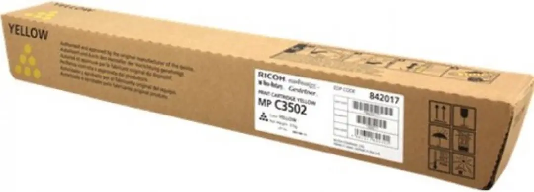 Ricoh MP C3502E Tonercartridge Geel 841652