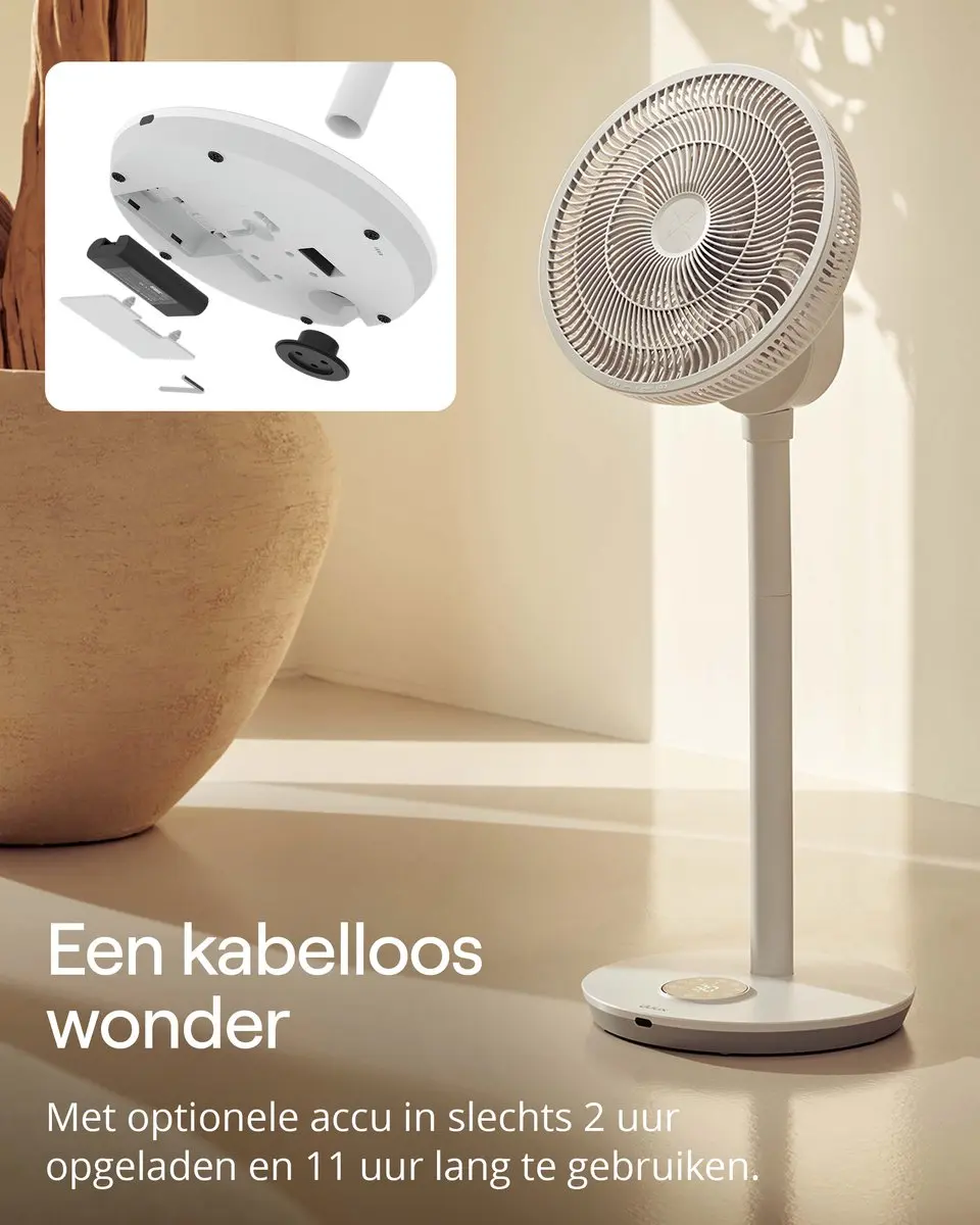 Duux Whisper Flex 2 Smart Statiefventilator 21.5W - Wit