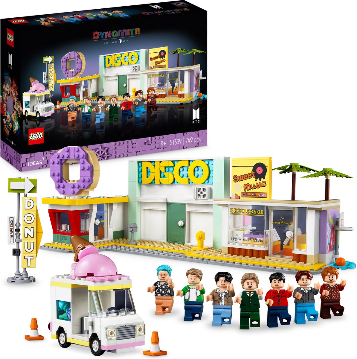 LEGO Ideas BTS Dynamite Set voor Volwassenen - 21339