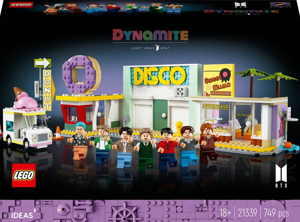 LEGO Ideas BTS Dynamite Set 21339