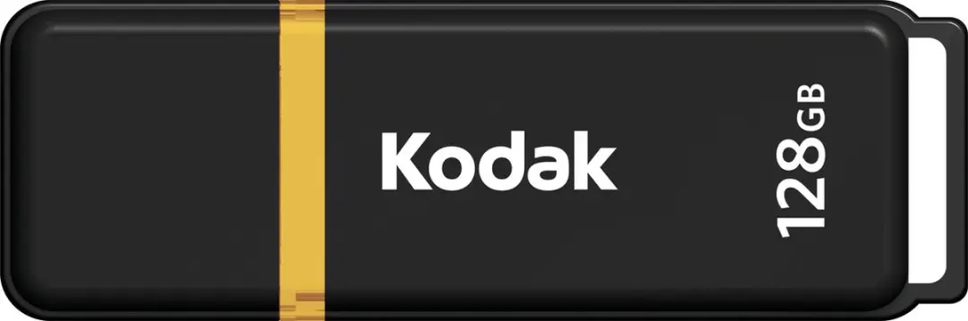 Kodak Classic K103 EKMMD128GK103 USB Stick 128GB - Zwart/Geel