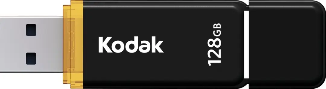 Kodak Classic K103 EKMMD128GK103 USB Stick 128GB - Zwart/Geel