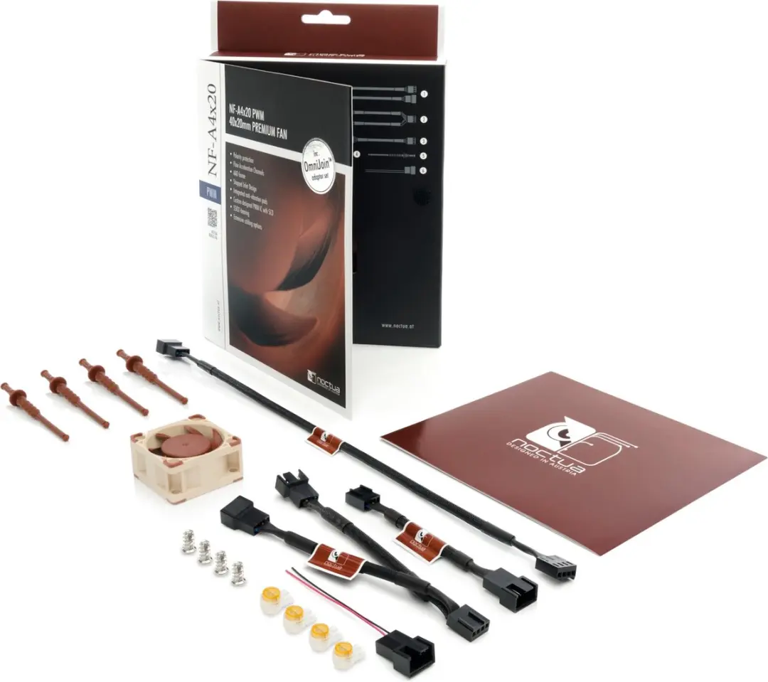 Noctua NF-A4x20-PWM Ventilator 20mm - Bruin