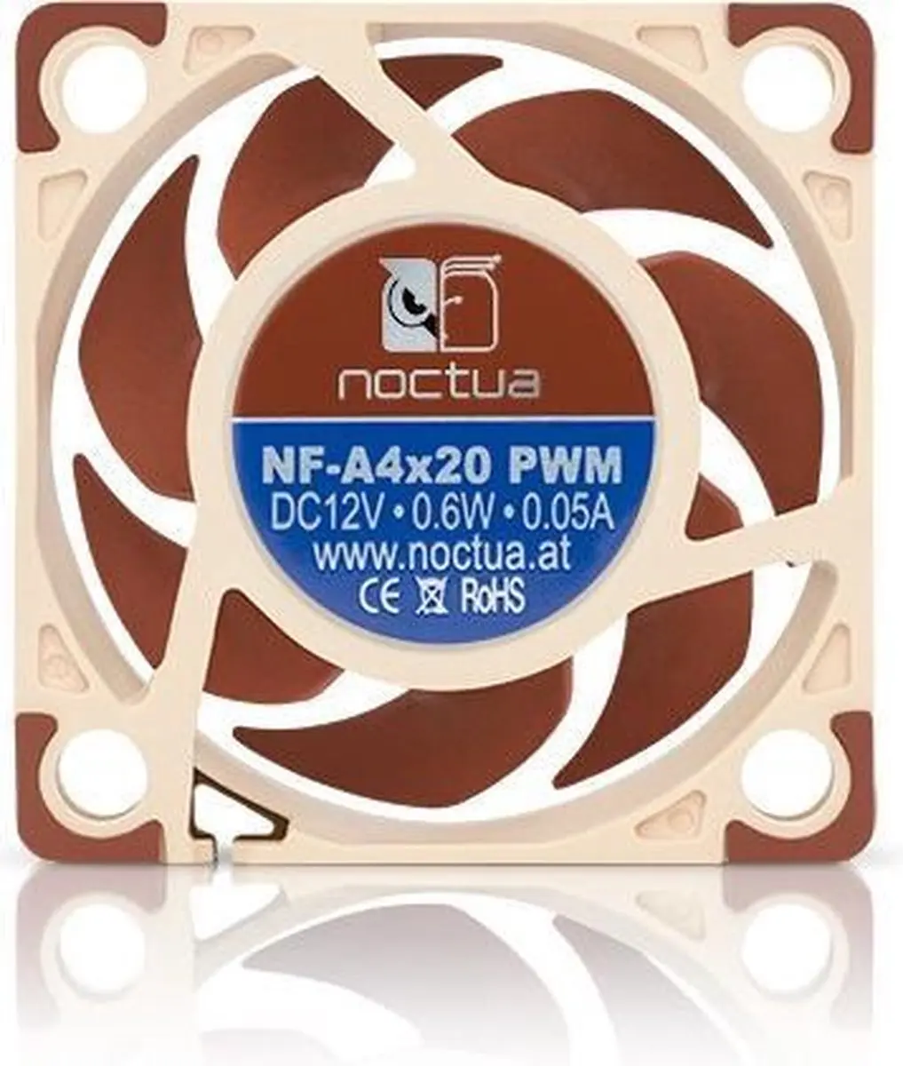 Noctua NF-A4x20-PWM Ventilator 20mm - Bruin