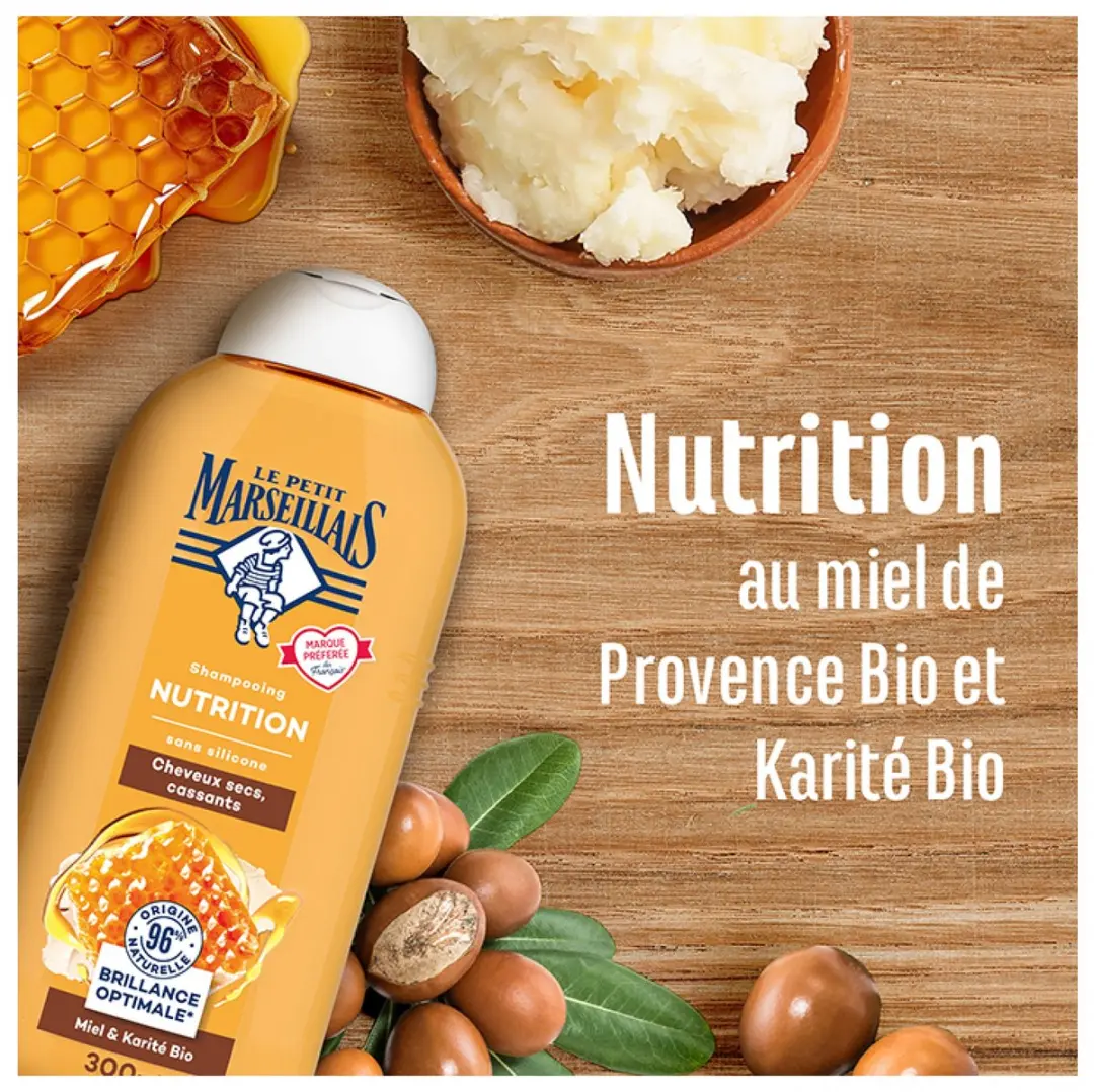 Le Petit Marseillais Honing & Shea Shampoo 300ml