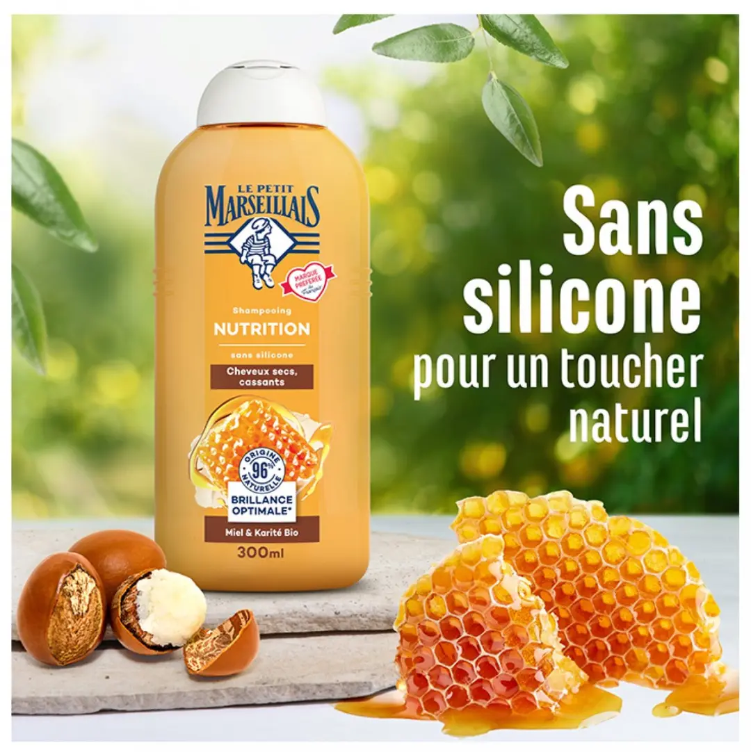 Le Petit Marseillais Honing & Shea Shampoo 300ml