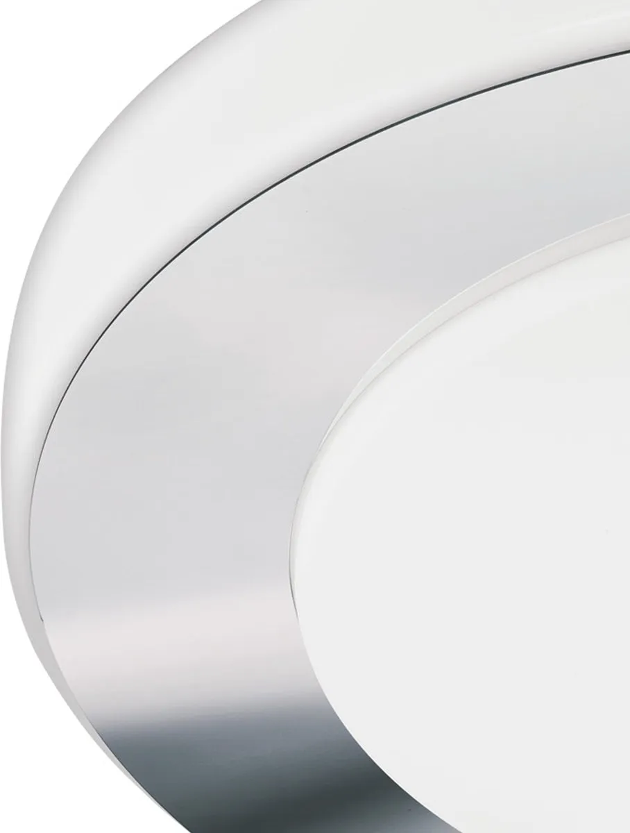 Eglo Batholino Led Carpi Wandlamp Ø30cm - Wit/Chroom