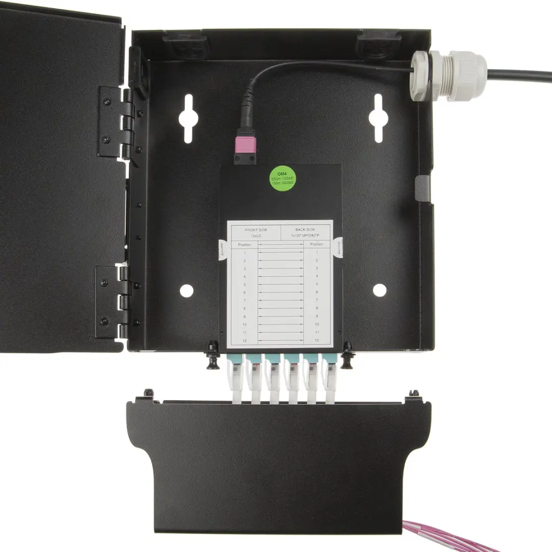 ACT FA2130 Fiber Patch Box 1 Slot - Zwart - afbeelding 6 van 6
