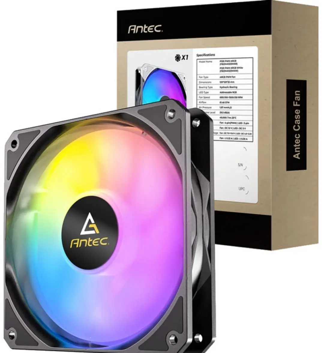 Antec Connect 120 Reverse ARGB PWM Ventilator 12cm
