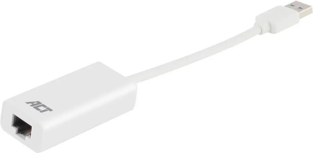 ACT AC4410 USB Ethernet Adapter 3.0 Gigabit - Wit - afbeelding 6 van 6