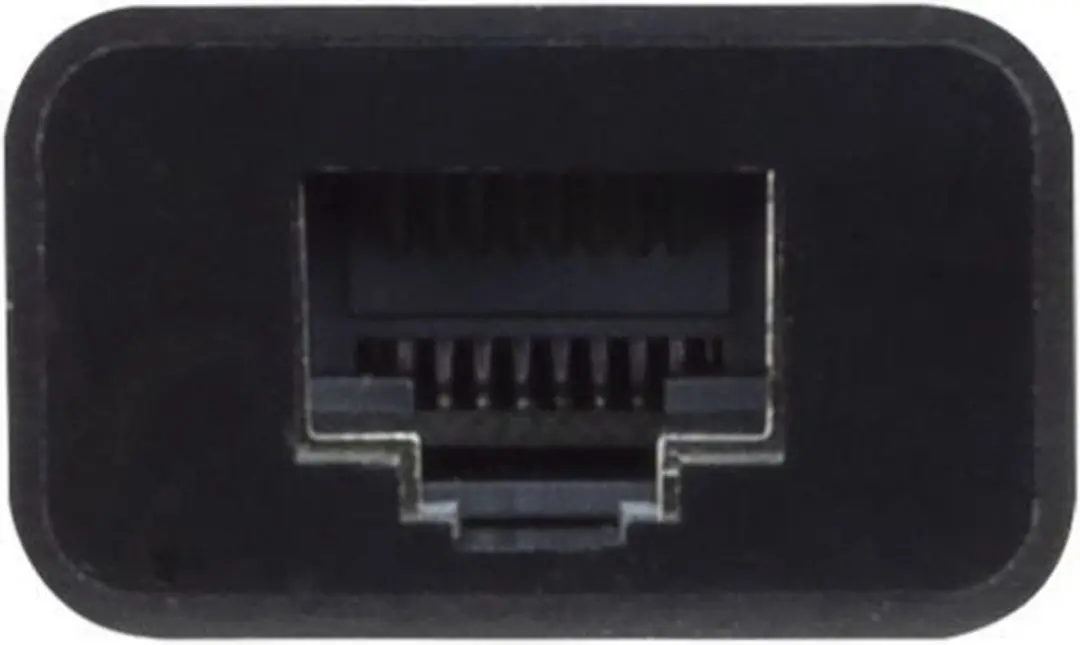 ACT AC7335 USB-C Ethernet Adapter - RJ45 Gigabit 10/100/1000Mbps - Zwart