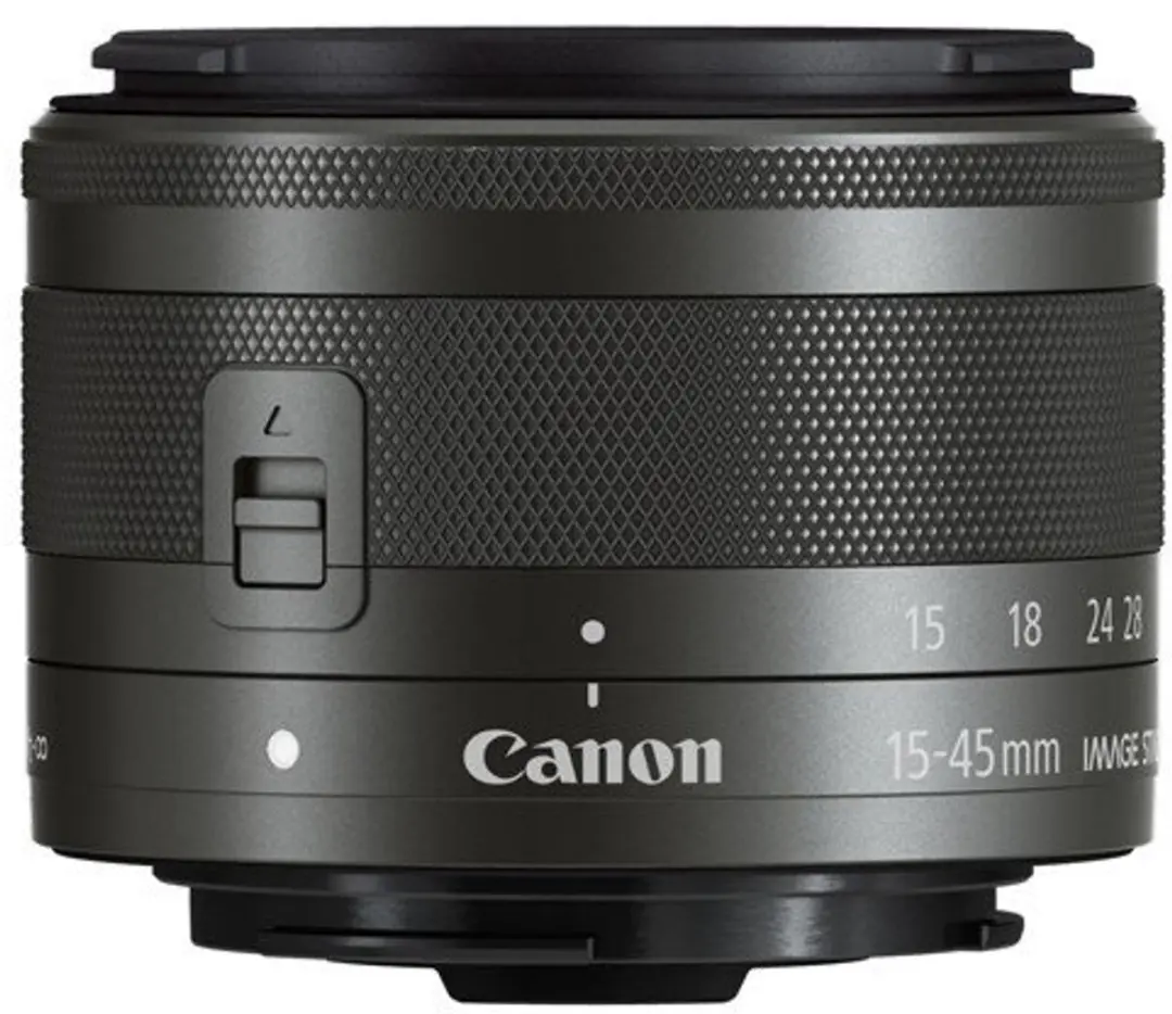 Canon EF-M 15-45mm f/3.5-6.3 IS STM - Zwart
