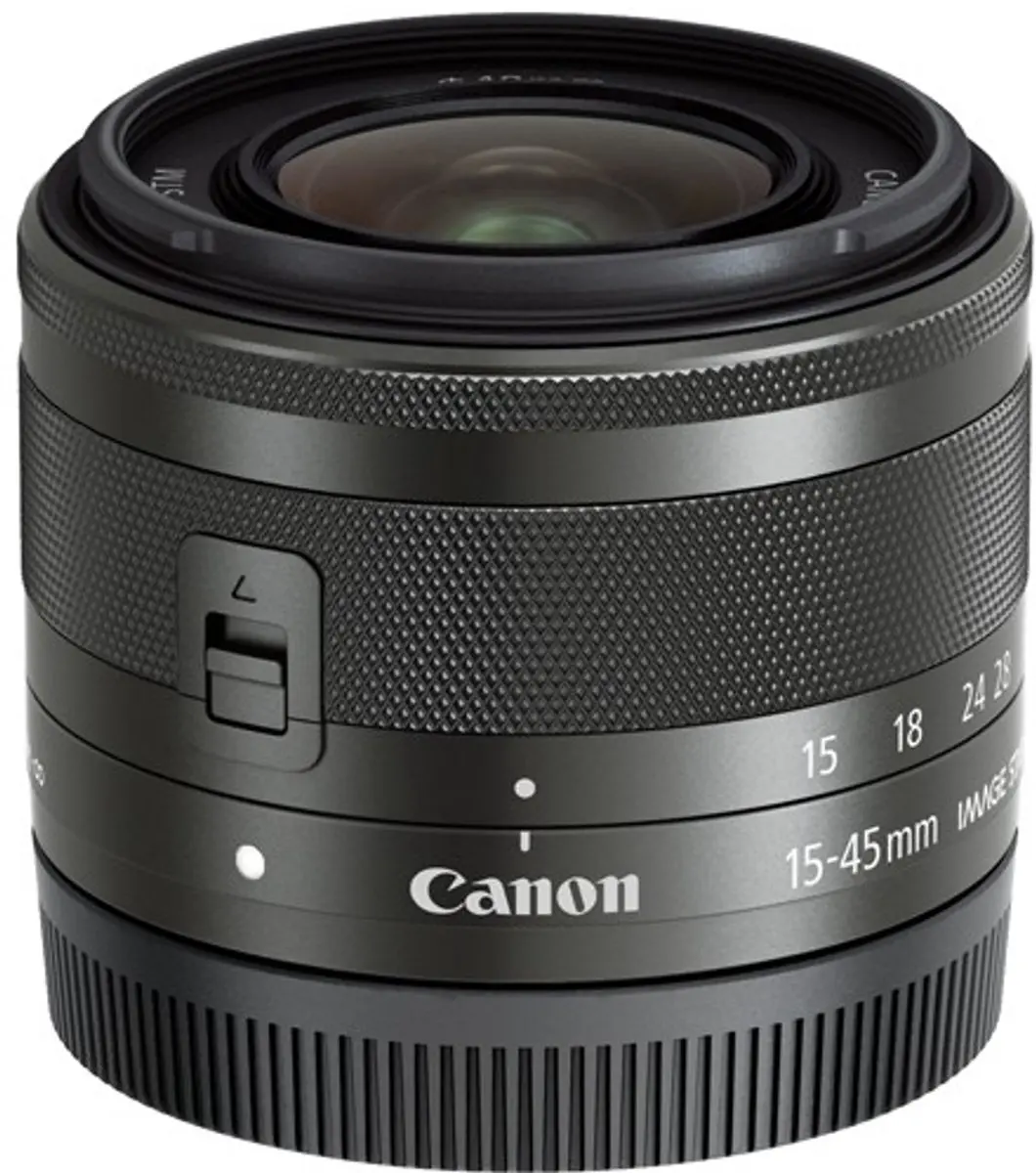 Canon EF-M 15-45mm f/3.5-6.3 IS STM - Zwart