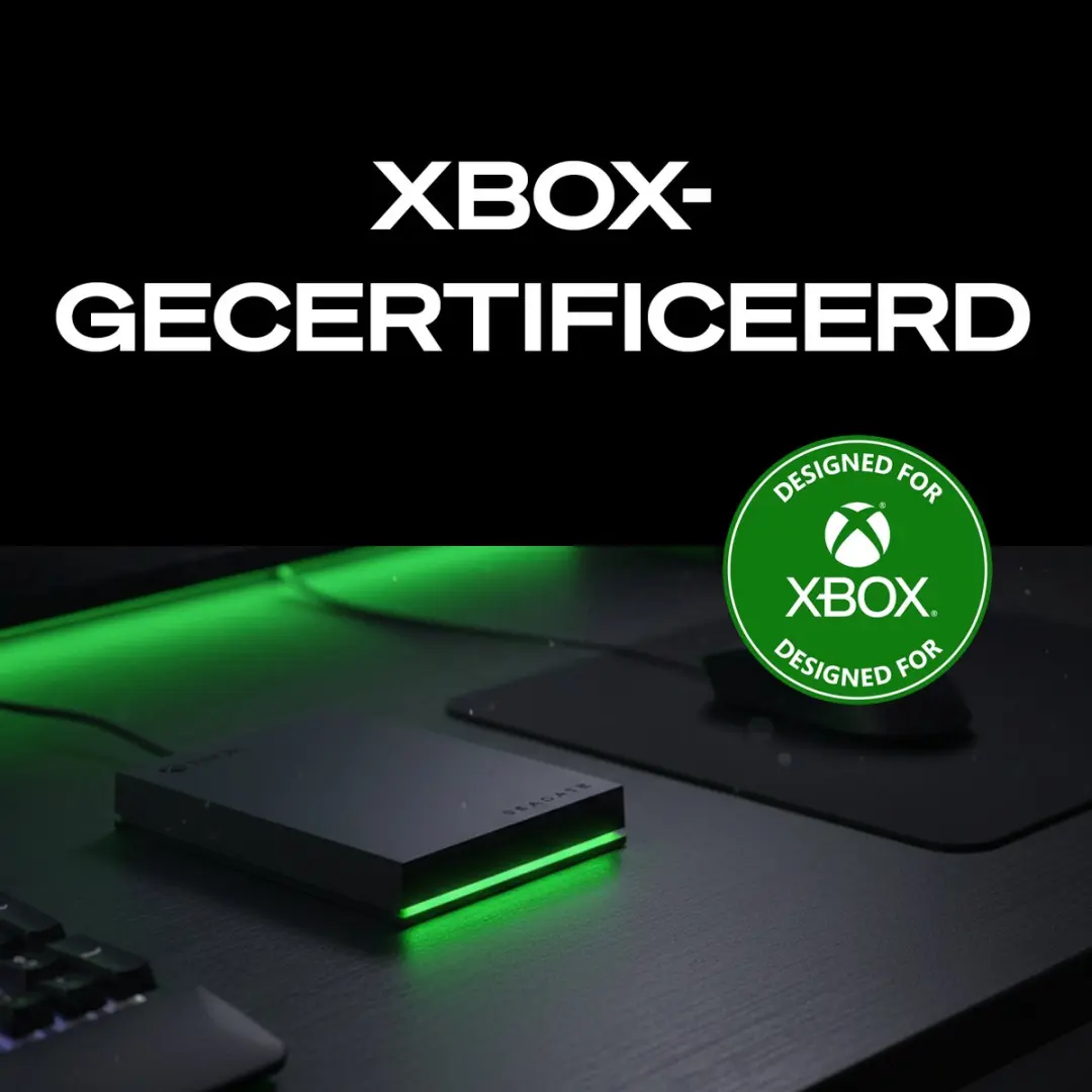 Seagate Game Drive for Xbox STKX4000402 Externe Harde Schijf 4TB - Zwart