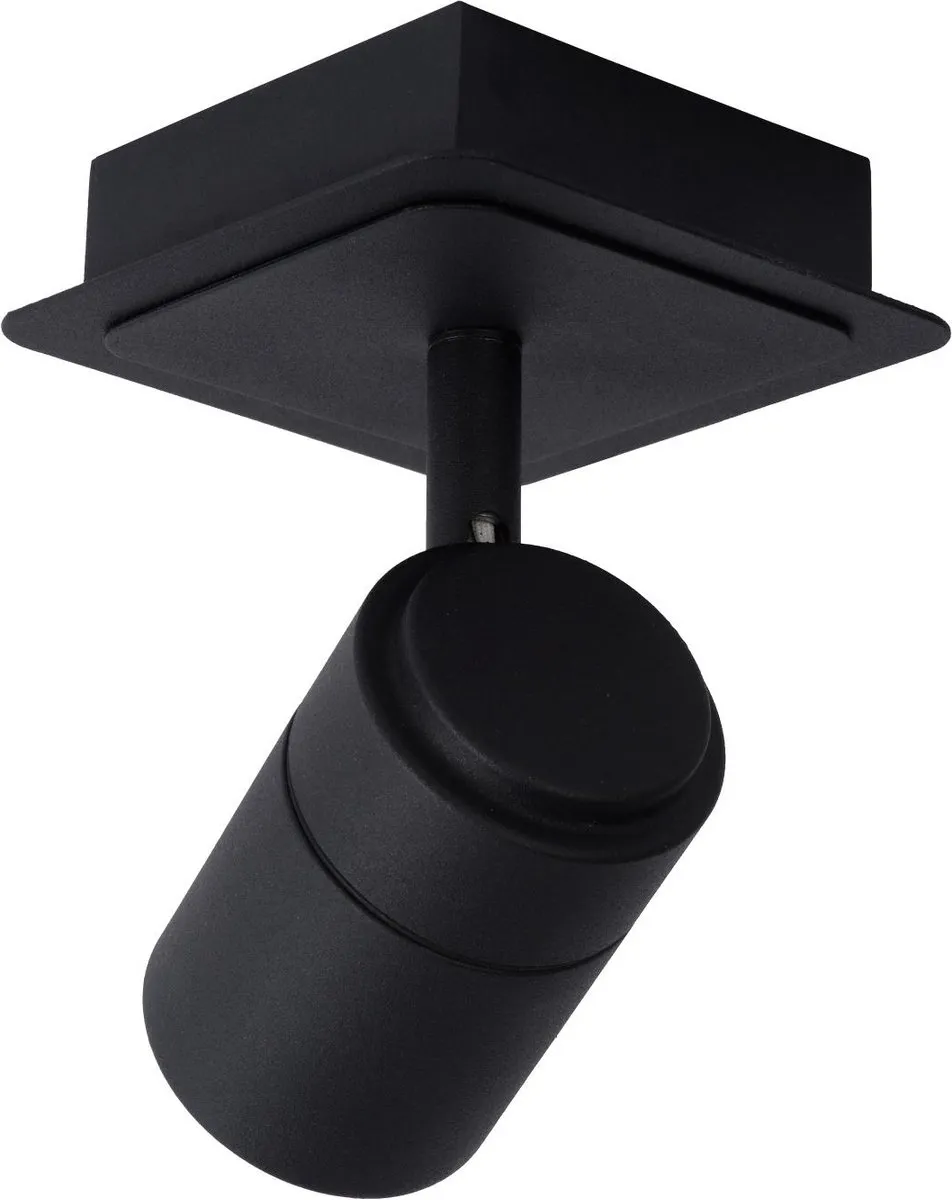 Lucide Lennert Plafondspot LED GU10 5W 3000K - Zwart