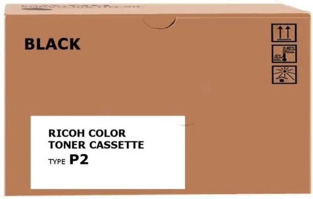 Ricoh Type P2BK Toner Zwart 888235