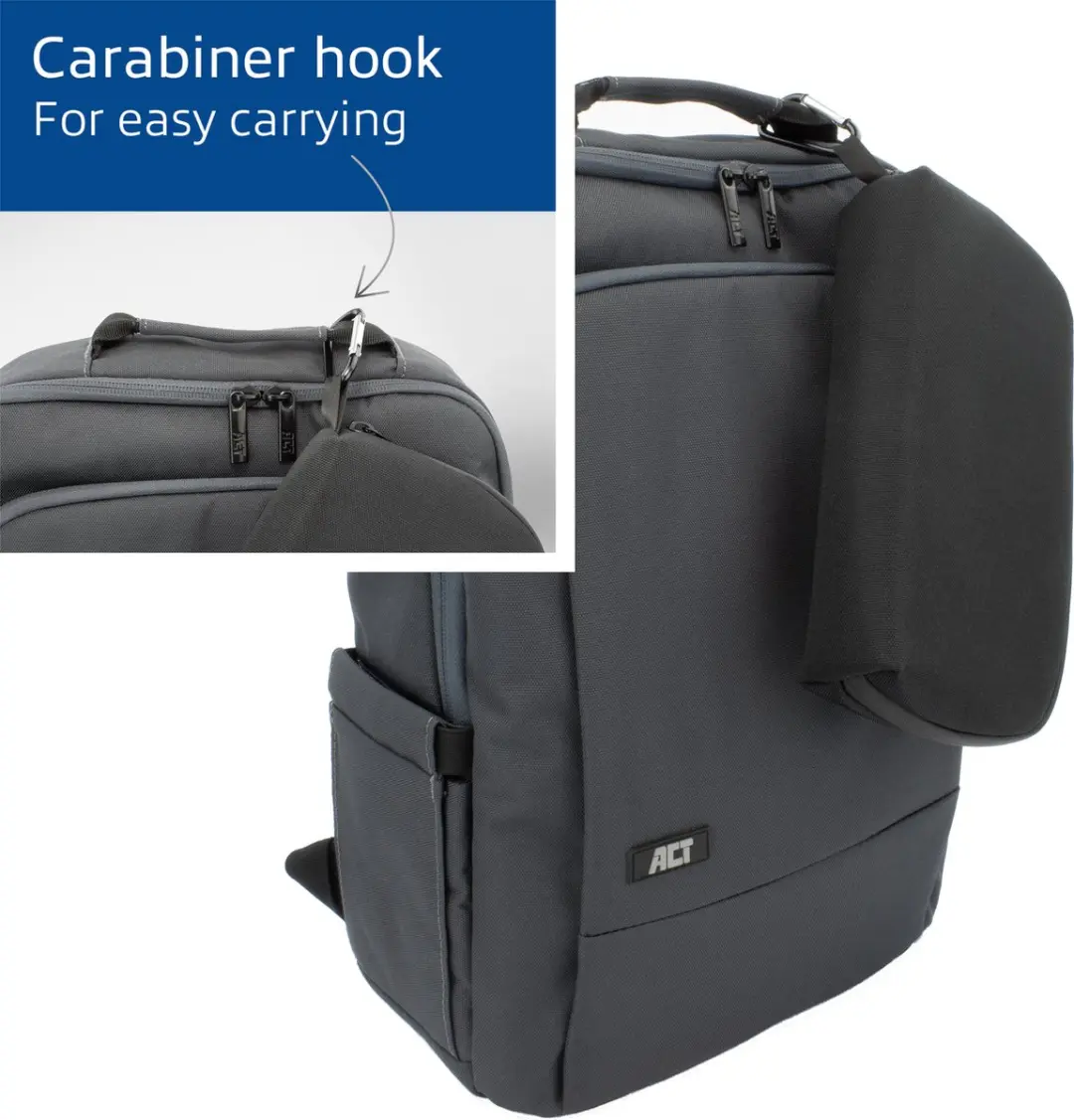 ACT City Accessoire Travel Organizer AC8501 - 7 Vakken - Zwart