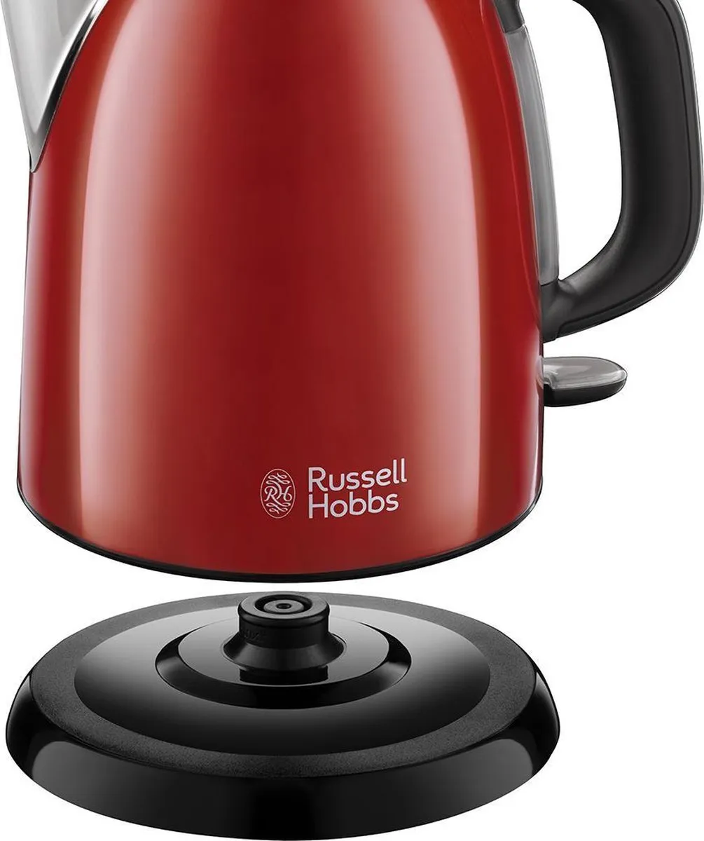Russell Hobbs 24992-70 Mini Waterkoker 1L - 2400W - Rood
