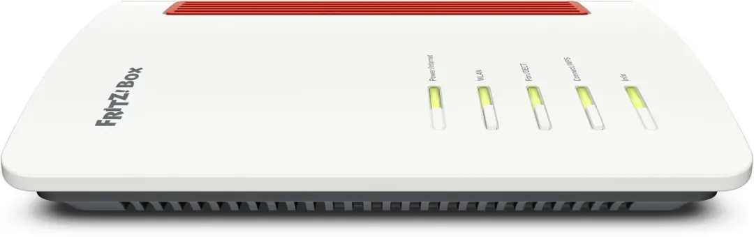 FRITZ! Box 4690 Router - 4x Gigabit LAN, 1x WAN, USB 3.0 - Rood/Wit