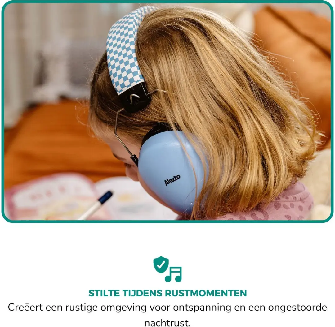 Alecto BV-71 Gehoorbescherming Kinderen - Blauw