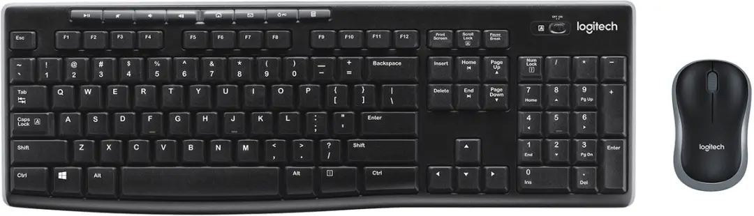 Logitech MK270 Draadloos Toetsenbord & Muis Set
