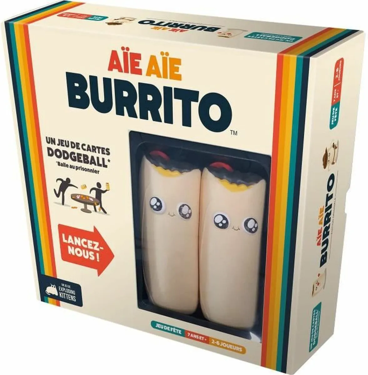 Asmodee Aïe Aïe Burrito Bordspel - 2-6 Spelers