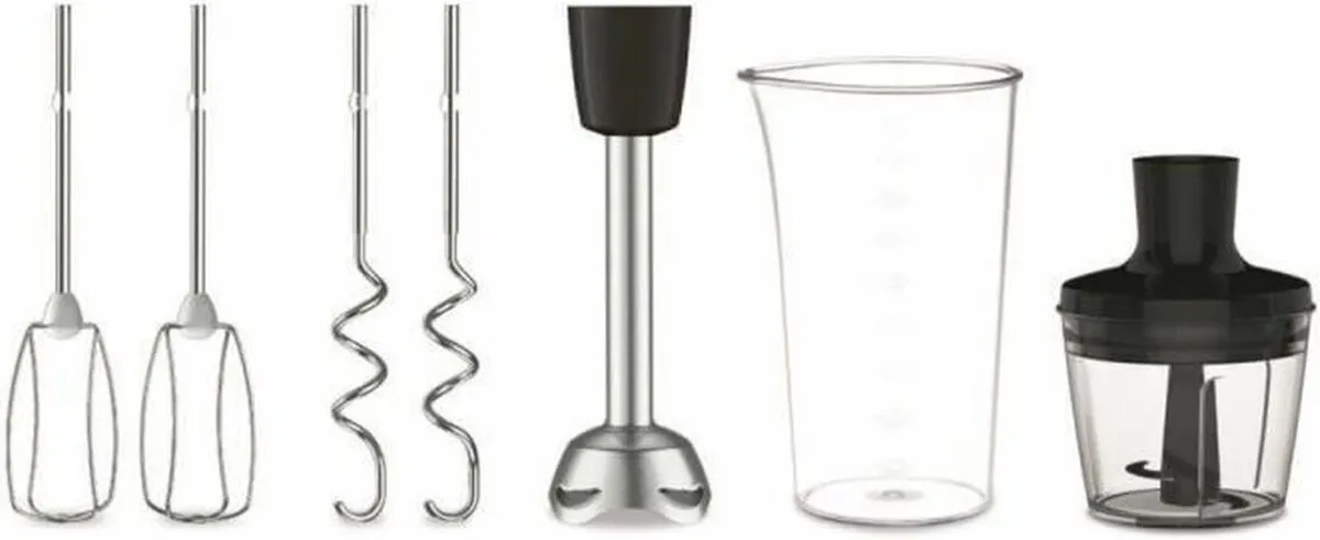 Moulinex Powermix Silence HM653910 Handmixer 600W - Bruin