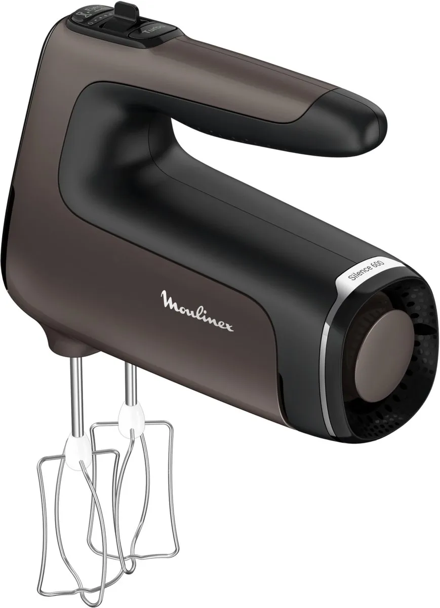 Moulinex Powermix Silence HM653910 Handmixer 600W - Bruin - afbeelding 6 van 6