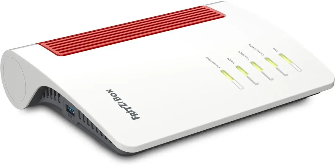 FRITZ! Box 5690 Router - 2x 2.5G LAN - Rood/Wit