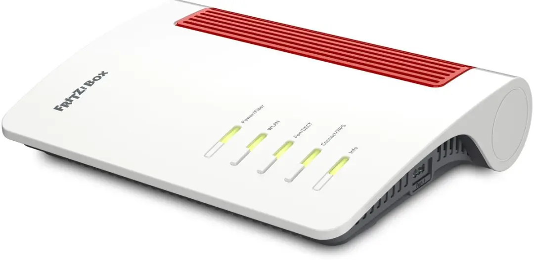 FRITZ! Box 5690 Router - 2x 2.5G LAN - Rood/Wit