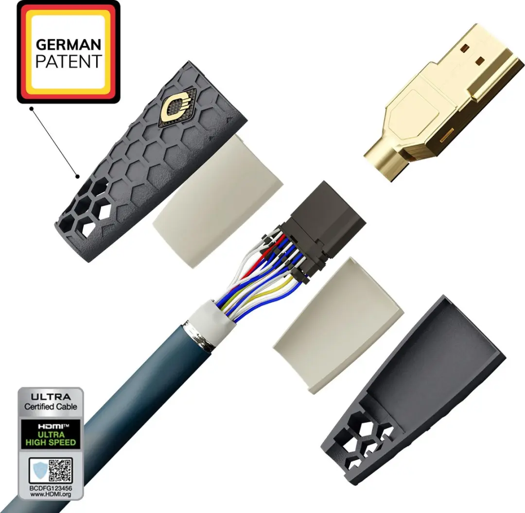 Oehlbach 2.1 FLEX EVOLUTION HDMI Kabel 1,5m - 4K 120Hz/8K 60Hz - Blauw