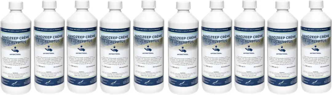 Splashbox Cosmetics Handzeep Crème Eucalyptus 500ml
