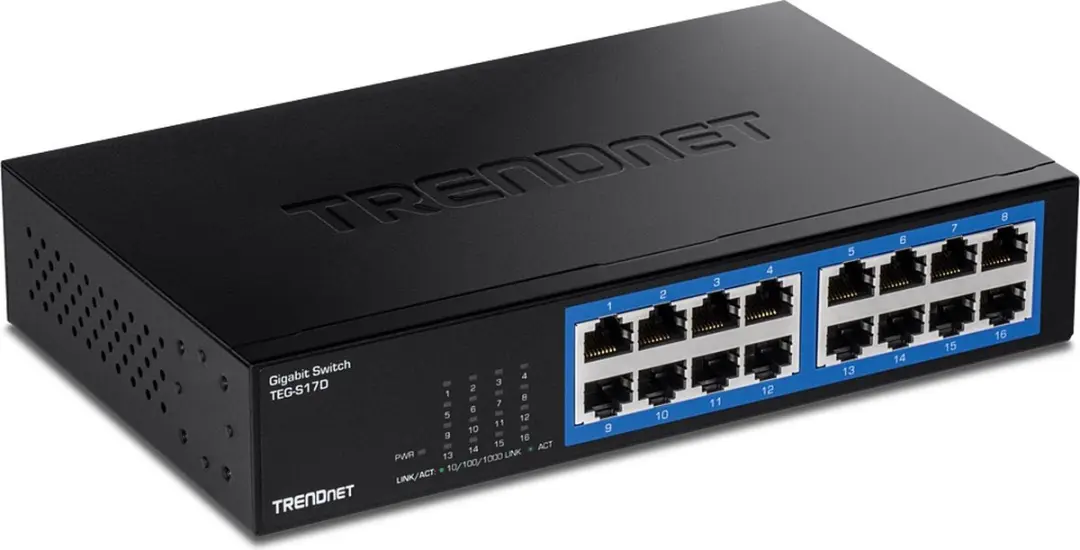 Trendnet TEG-S17D 16-Poort Switch